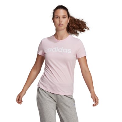 tee-shirt à manches courtes femme loungewear essentials slim logo