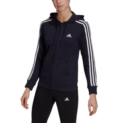 sweatshirt zippé à capuche femme w 3s ft fz hd