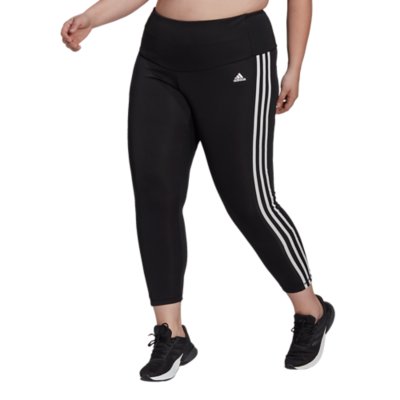 legging femme tight designed to move high-rise 3-stripes 7/8 sport (grande taille)