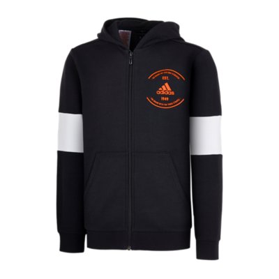 sweatshirt zippé à capuche garçon bos