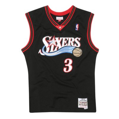 maillot de basketball homme nba philadelphia 76ers 00 allen iverson
