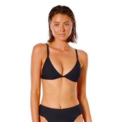 haut de maillot de bain femme premium surf banded fixed tri