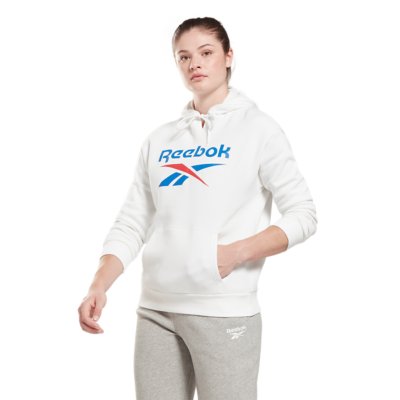 sweatshirt zippé à capuche femme ri bl fleece