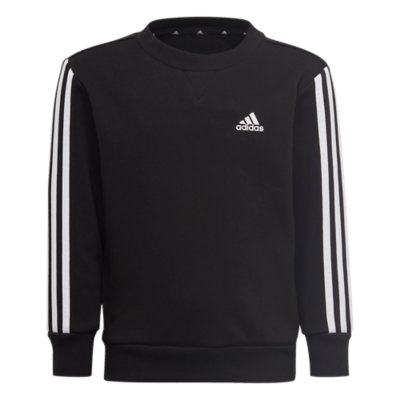 sweatshirt garçon adidas 3 stripes essentials crew neck