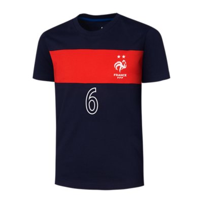 tee-shirt de football enfant fff pogba