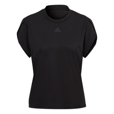 tee-shirt de training à manches courtes femme w floral t