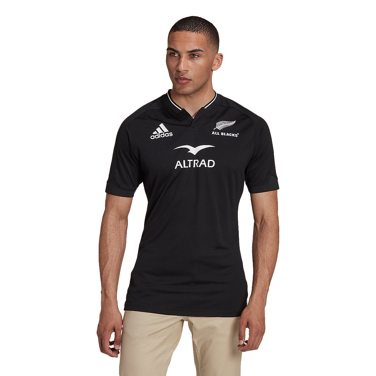maillot de rugby homme domicile all blacks nouvelle-zélande