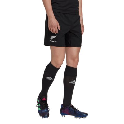 short de rugby adulte all blacks nouvelle-zélande domicile