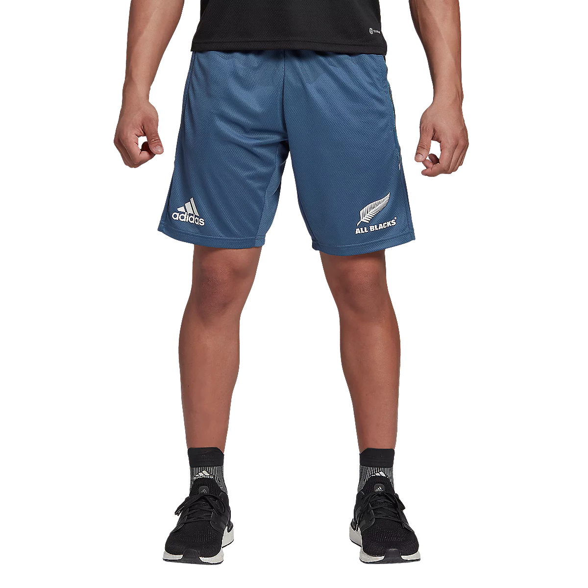 short de rugby adulte all blacks nouvelle-zélande primeblue gym