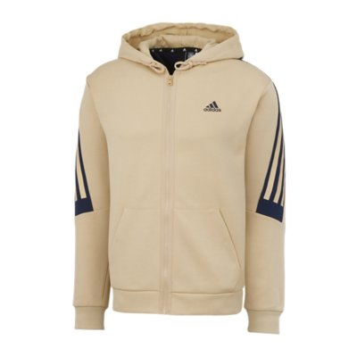 sweatshirt zippé à capuche homme m fi 3s fz