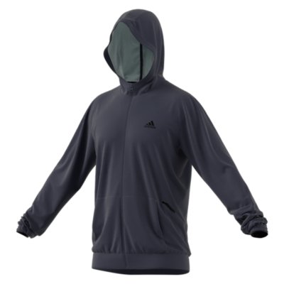 sweatshirt zippé à capuche homme yo fz hood