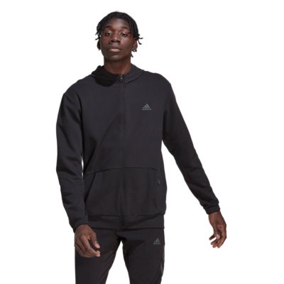 sweatshirt zippé à capuche homme yo fz