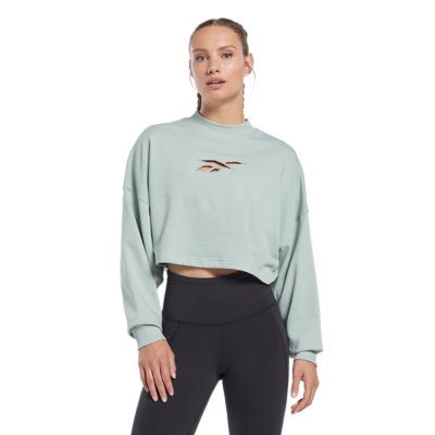 sweatshirt femme knit cre