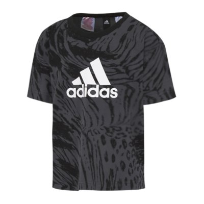 tee-shirt à manches courtes fille aop