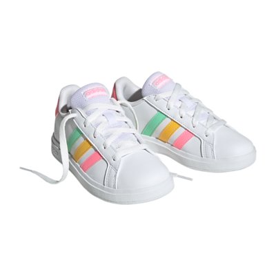 sneakers fille grand court listyle tennis lace-up
