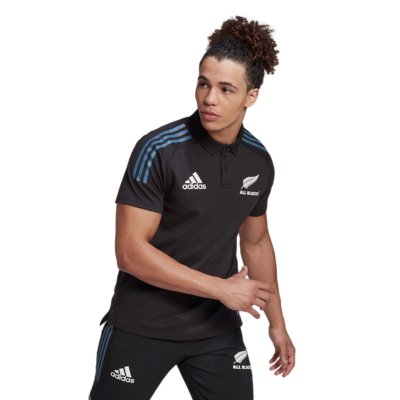 Polo rugby 2025 homme all black