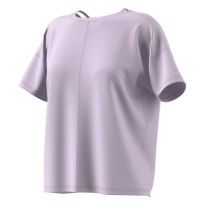 tee-shirt de training à manches courtes femme yoga studio