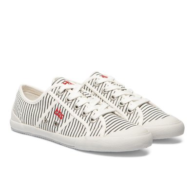 chaussures en toile femme tige basse lacet