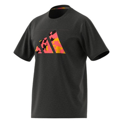 tee-shirt de training à manches courtes homme essentials seasonal logo