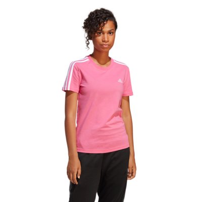 tee-shirt à manches courtes femme loungewear essentials 3-stripes