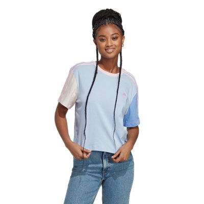 tee-shirt à manches courtes femme essentials 3-stripes