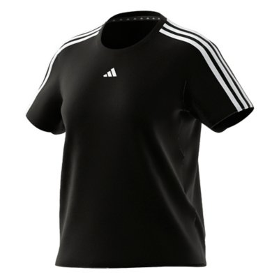 tee-shirt de training à manches courtes femme aeroready train essentials 3-stripes