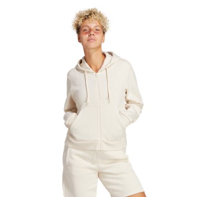 sweatshirt zippé à capuche femme all szn