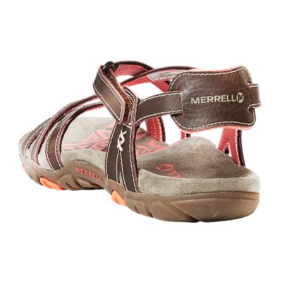 sandales merrell sandspur rose ltr marron clair homme