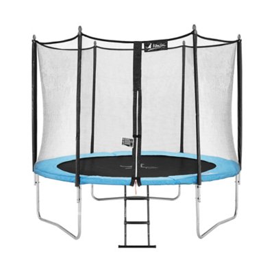 trampoline funni blue 300 + echelle