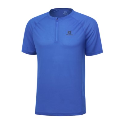 tee-shirt de running à manches courtes homme cross rebel