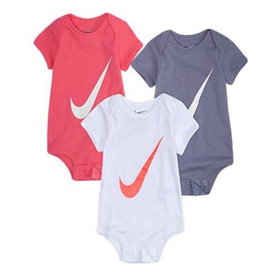 body bébé swoosh s/s bodysuit 3pk
