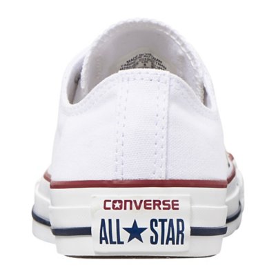 Converse blanche 2025 basse intersport