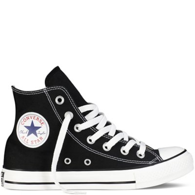 converse noire haute enfant