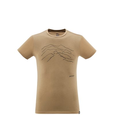 tee-shirt de randonnée à manches courtes homme blurry mountains