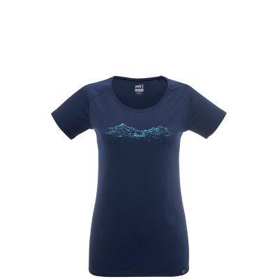 tee-shirt de randonnée à manches courtes femme hazy mountains