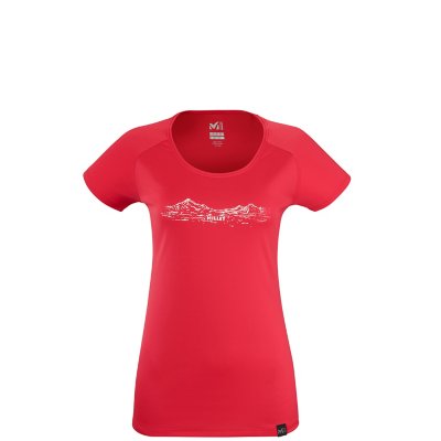 tee-shirt de randonnée à manches courtes femme hazy mountains