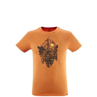 tee-shirt de randonnée à manches courtes homme trekker ss