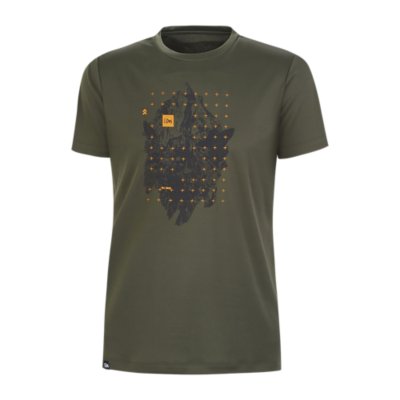 tee-shirt de randonnée à manches courtes homme trekker ss
