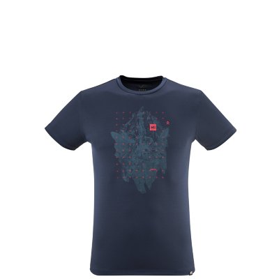tee-shirt de randonnée à manches courtes homme trekker ss