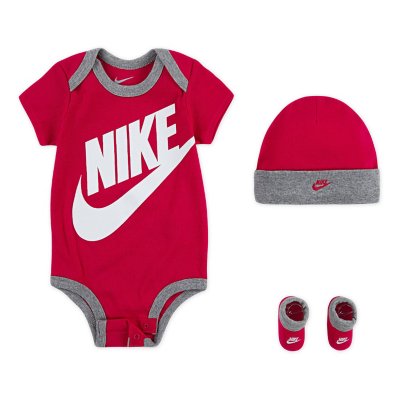 body bébé futura logo hat/bodysuit/bootie 3pc