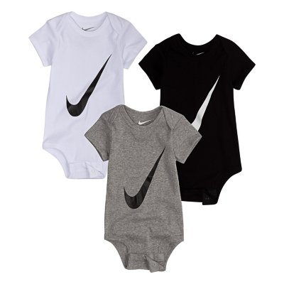 body bébé swoosh s/s bodysuit 3pk