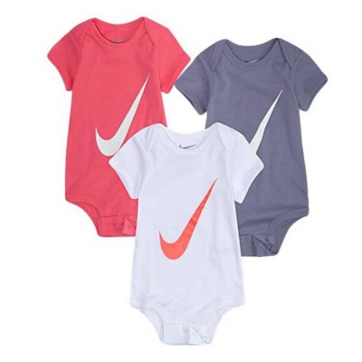 body bébé swoosh s/s bodysuit 3pk
