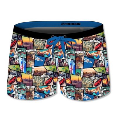 boxer de bain garçon y freegun ga
