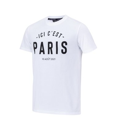 tee-shirt de football enfant ici c'est paris