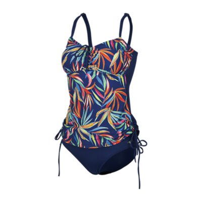 tankini femme palmes