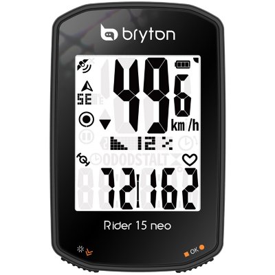 gps de vélo bryton 15 e neo