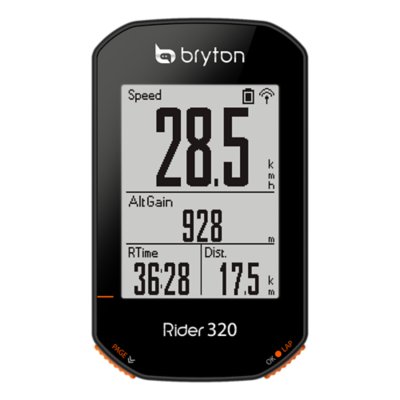 gps de vélo rider 320 e