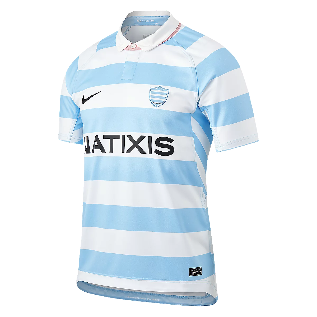 maillot de rugby homme racing 92 domicile 2022