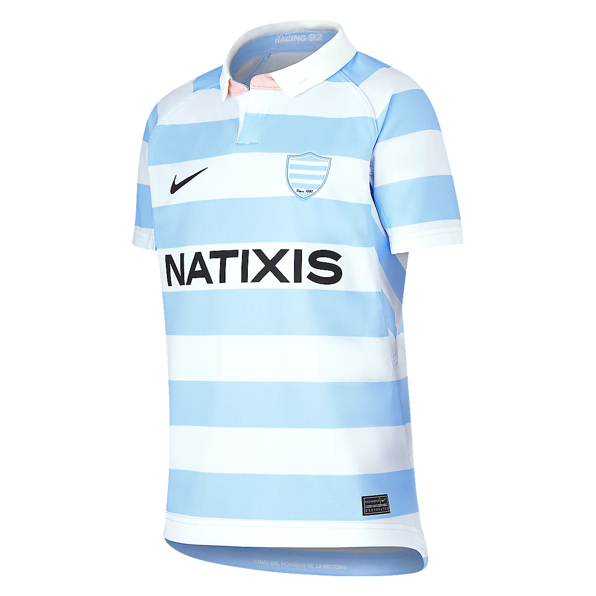 maillot de rugby enfant racing 92 domicile 2022
