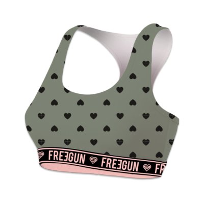 brassière fille coton ceinture